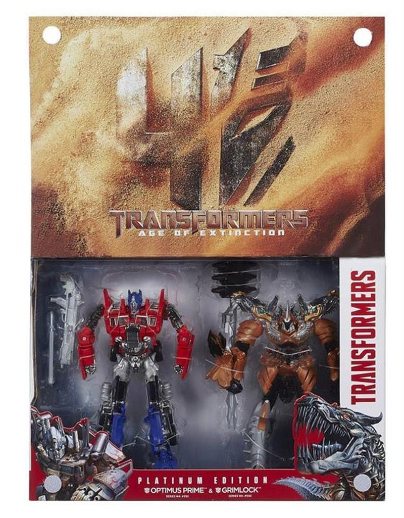 Official Images Optimus Prime and Grimlock Transformers: Age of